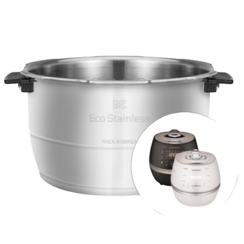 쿠쿠전자 6인용 올스테인리스 와이드앤플랫 무코팅내솥 CRI-HAS0610N