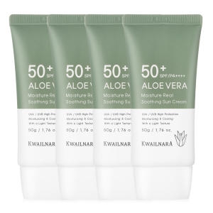 선크림 50ml 4개 /SPF50+PA++++ 미백+주름개선+자외선차단 쿨링진정