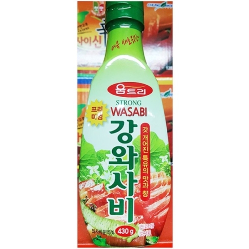 움트리 프리미엄 강와사비 튜브 430g이미지입니다. 누르면 해당 게시물로 새창이동합니다.