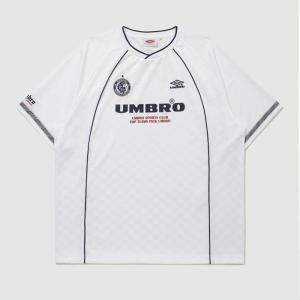 엄브로 BLOKE OG 스트라이프 자카드 라운드 반팔 저지 UQ221CRJ51