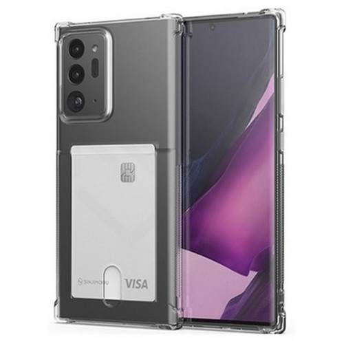 신지모루 갤럭시노트20 울트라 범퍼 강화 4DX 에어팁 카드 수납 케이스