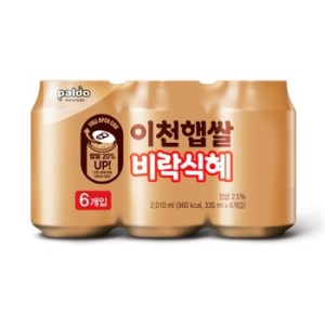 팔도 이천햅쌀 비락식혜 335ml (6개)_이미지