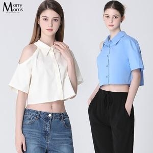 모리모리스 Morry Morris 미떼 크롭 반팔 셔츠17190277588590