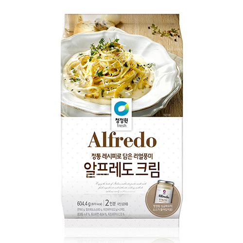대상 청정원 알프레도 크림 604.4g이미지입니다. 누르면 해당 게시물로 새창이동합니다.