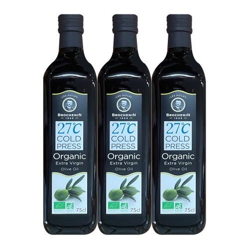 브로슈낭 유기농 엑스트라버진 올리브유 750ml (3개)