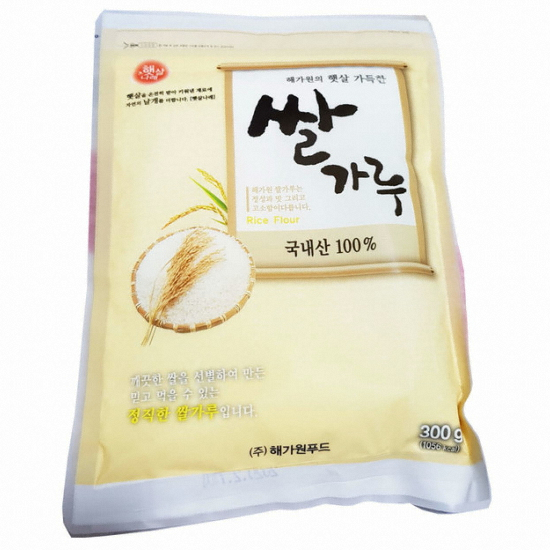 햇살나래 국산 쌀가루 300g이미지입니다. 누르면 해당 게시물로 새창이동합니다.