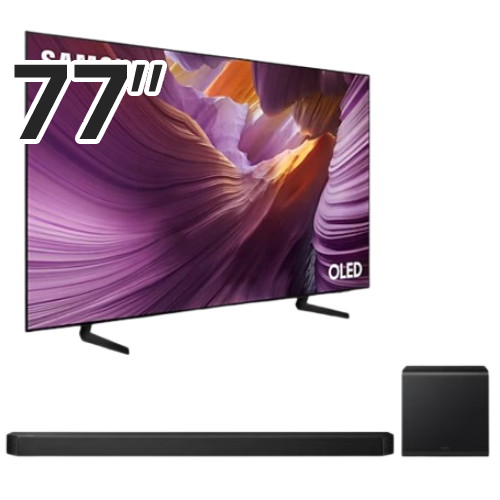 삼성전자 올레드 KQ77SF85AEXKR (스탠드+사운드바, HW-Q800F)_이미지