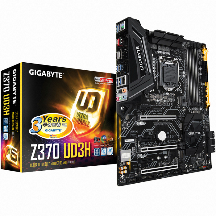 GIGABYTE <b>Z370</b> UD3H 듀러블에디션 피씨디렉트