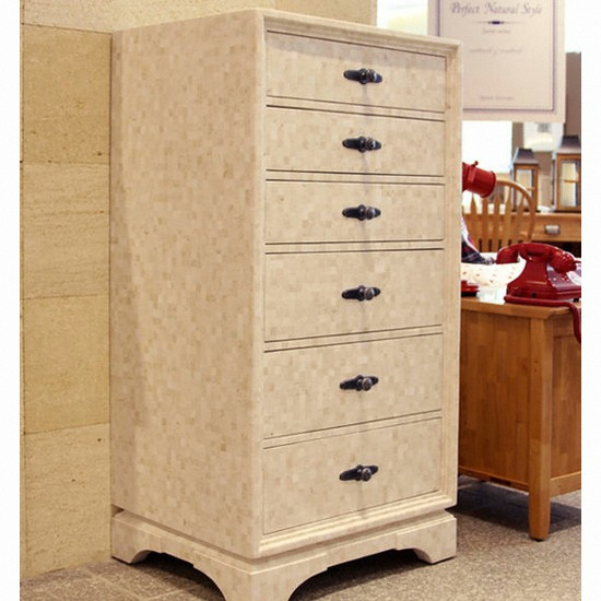 디자인벤처스 모자이크 콜린스 6단 서랍장 (63cm)_이미지