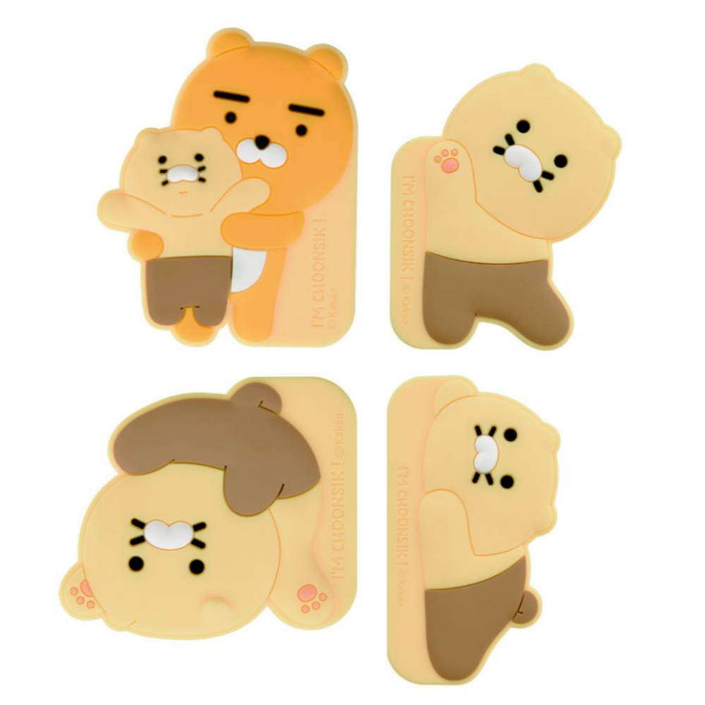 춘식이 차량 도어가드 4P