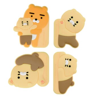 카카오프렌즈 춘식이 차량 <b>도어</b><b>가드</b> 4P