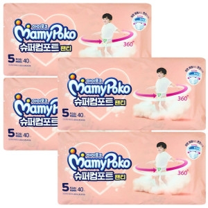 마미포코 슈퍼컴포트 팬티형 5단계-공용 (160매)_이미지