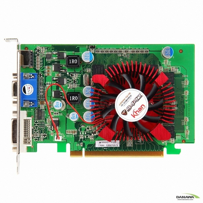 KHAN 지포스 9500GT V2 HDMI D2 512MB (벌크)_이미지