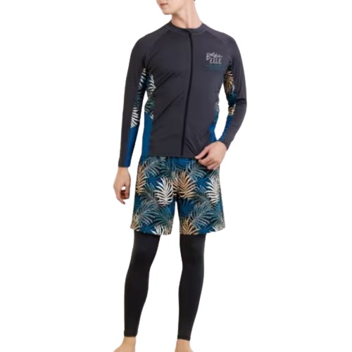 남성 집업 래쉬가드 비치반바지 워터레깅스 세트 BEM-W912G