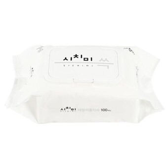 시치미 쓱 데일리<b>물티슈</b> 캡형 <b>100매</b>