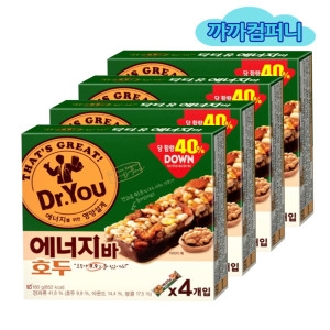 에너지바 호두 4팩x4케이스