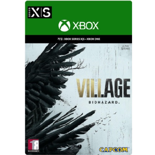  바이오하자드 빌리지 한글판 XBOX Series, 다운로드코드