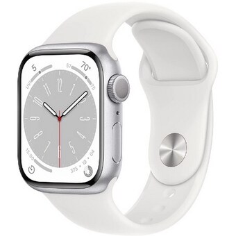 APPLE <b>워치</b> 시리즈<b>8</b> 45mm Cellular 실버 알루미늄