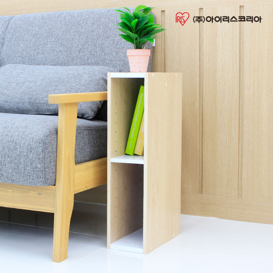 아이리스오야마 슬림한 2단 책장 150_이미지