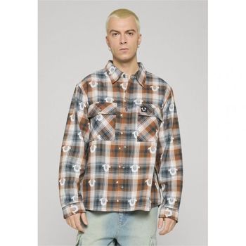 워크웨어 True Religion 트루 종교 LS 자카드 셔츠 샌드스톰 칩먼크 7373559