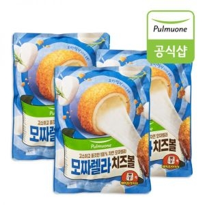 풀무원 고소하고 쫄깃한 모짜렐라 치즈볼 360g 3봉_이미지