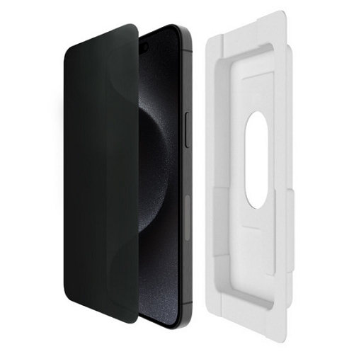 벨킨 아이폰15 프로 맥스 템퍼드 프라이버시 강화유리 보호필름 OVA150zz