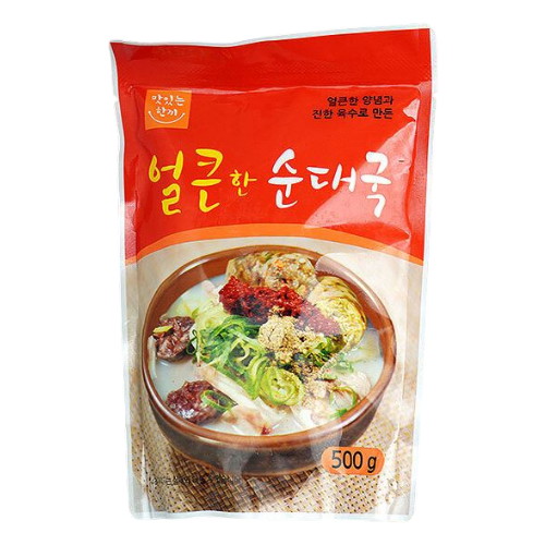 창구식품 얼큰한 순대국 500g (1개)