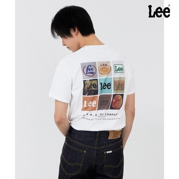아카이브 라벨 반팔 티셔츠 화이트 LE2602ST16WH_이미지