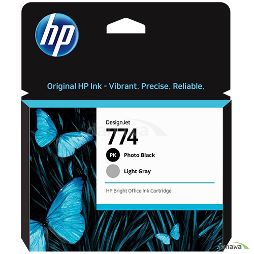 HP 정품 774 (P2W00A) 포토검정 + 밝은회색 헤드이미지입니다. 누르면 해당 게시물로 새창이동합니다.
