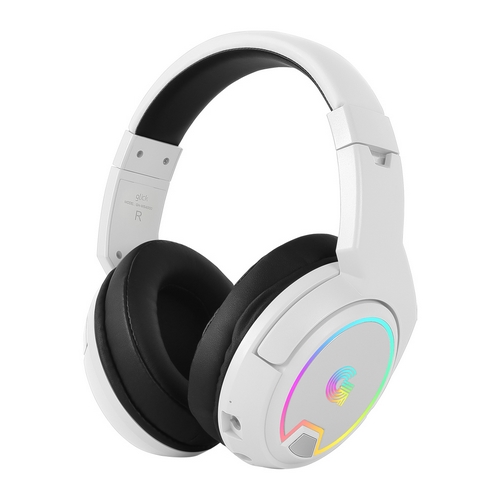 지클릭커 슈퍼히어로 G-SHOT C타입 버추얼7.1 ENC 블루투스 무선 게이밍 헤드셋 GH-WB4000 (화이트)_이미지