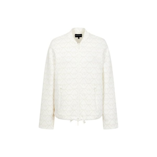 여성 이글 로고 패턴 집업 자켓 A524110505