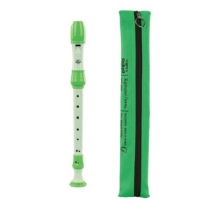소프라노 리코더 바로크식 DSR301B 연녹색 1세트