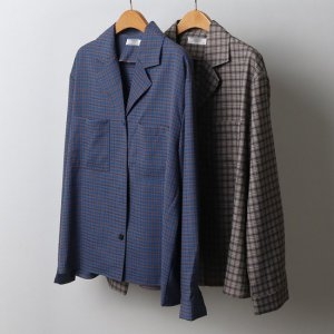 아이우먼 빅사이즈사랑해요 J289L210 베이직체크패턴셔츠 CS