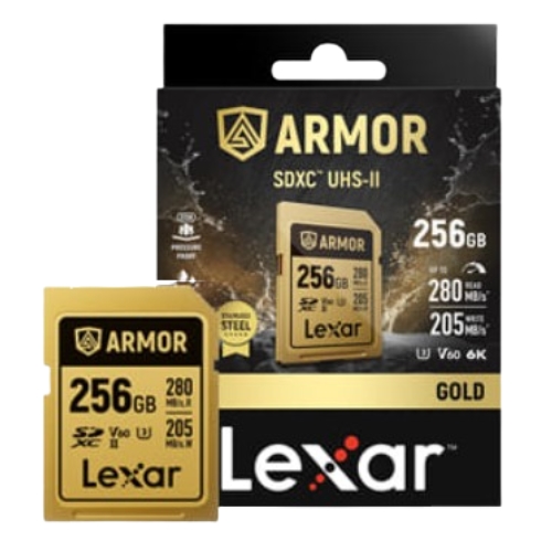 Lexar SD ARMOR GOLD (256GB)_이미지