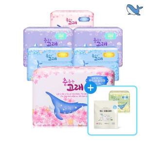 춤추는고래 (중형2+대형2+오버2) 3종 124매_이미지
