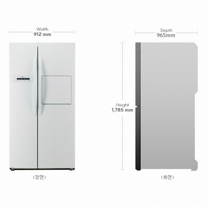 LG���� ����� R-S804NHPR