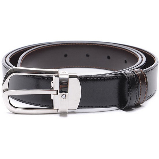 몽블랑 레더 스트랩 벨트 114412_이미지