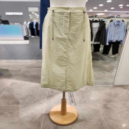 바바패션 더틸버리 드로우 스트링 밴딩 스커트 TR5M0SK03W