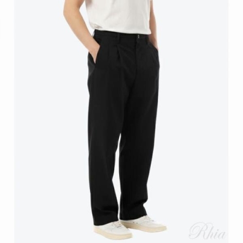 CP 컴퍼니 코튼 개버딘 루즈 팬츠 20CMPA136A 110458G 999 핏_이미지