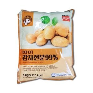 화미 감자전분 99% 3kg (1개)_이미지