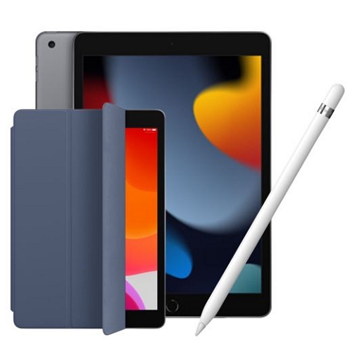 APPLE 2021 iPad 9세대+애플펜슬 1세대,스마트커버 (64GB)_이미지