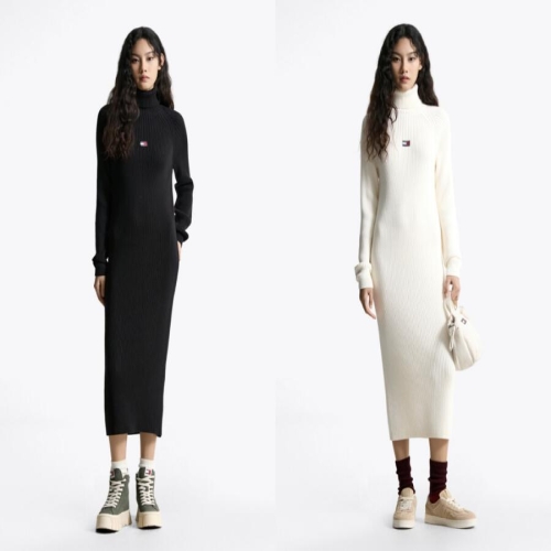 타미진스 타미진 여성 모크넥 스웨터 맥시 원피스 T32F7WOP13TWT1_이미지