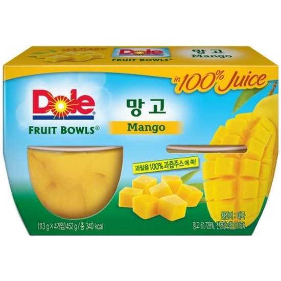 Dole 후룻볼 망고 113g (12개)