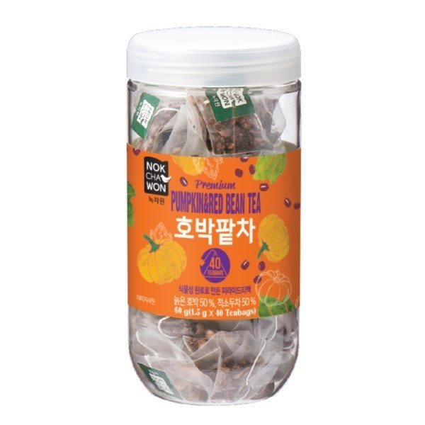 녹차원 호박팥차 40T