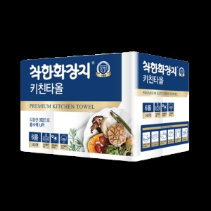 착한화장지 키친타월 140매 (6입)