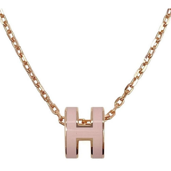 에르메스 미니 팝아슈 목걸이 로즈 골드 하드웨어 & 로즈 드라제 H147992FO85이미지입니다. 누르면 해당 게시물로 새창이동합니다.