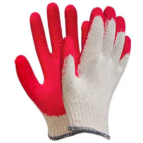 수입 반코팅 장갑 적색 (50켤레)_이미지