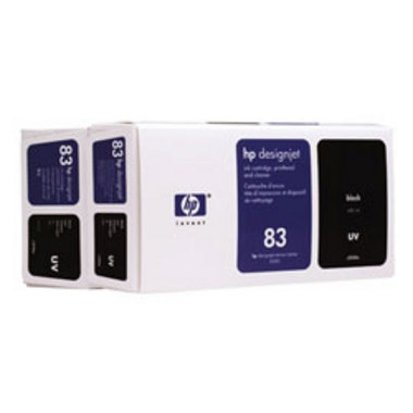 HP 정품 83 (C5000A) 검정 (밸류팩)_이미지