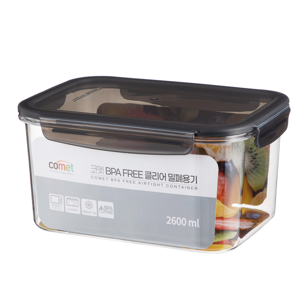 코멧 클리어 밀폐용기 2.6이미지입니다. 누르면 해당 게시물로 새창이동합니다.