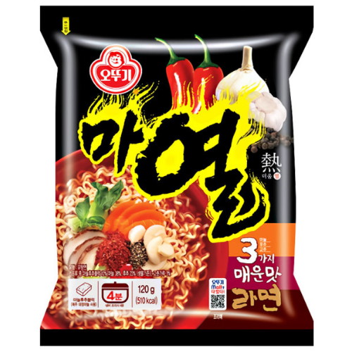 오뚜기 마열라면 120g (10개)_이미지